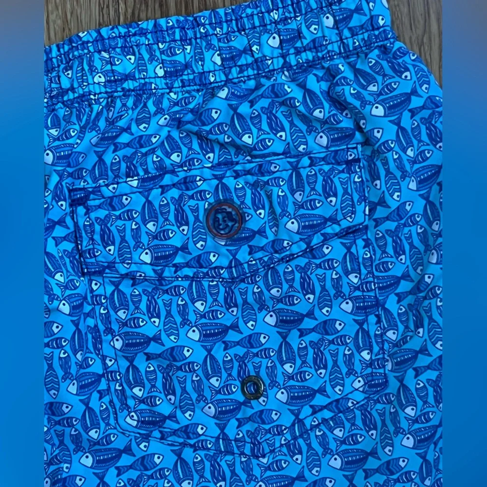 Mr. Swim Swim Trunks Size Large Fish. 1398